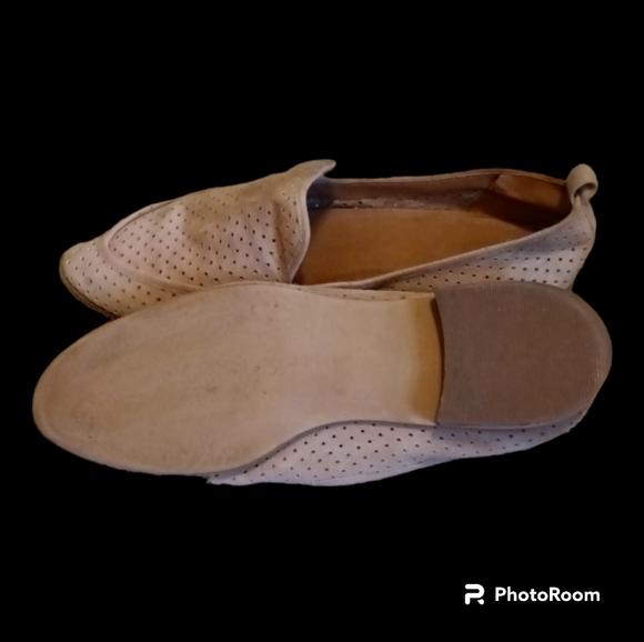 Susina Tan Suede Loafers - Picture 7 of 7
